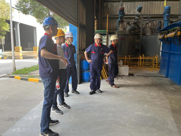 集團(tuán)公司到建材公司檢查安全環(huán)保工作  集團(tuán)公司到建材公司檢查安全環(huán)保工作