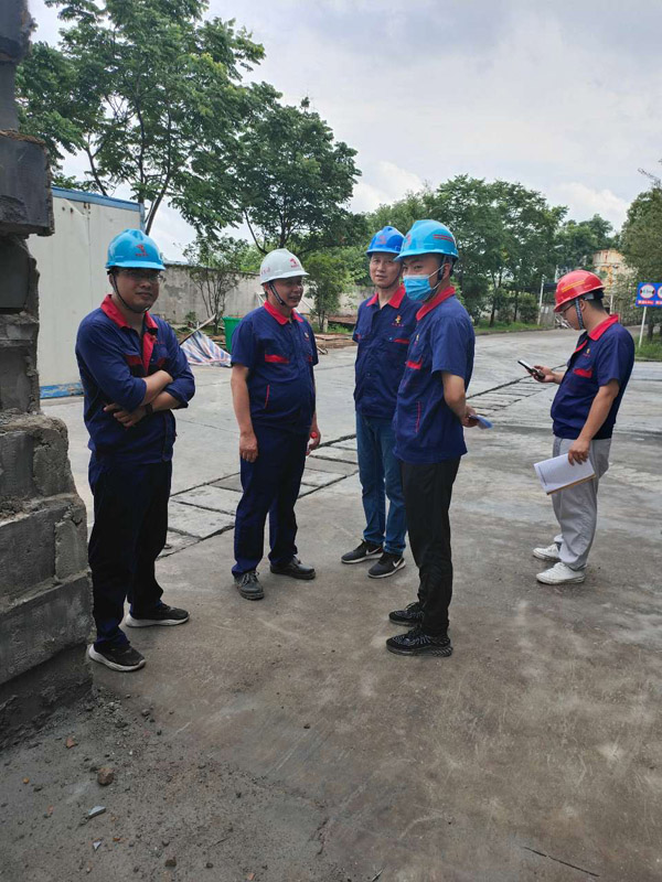 公司開展二季度安環(huán)、消防、防汛綜合大檢查