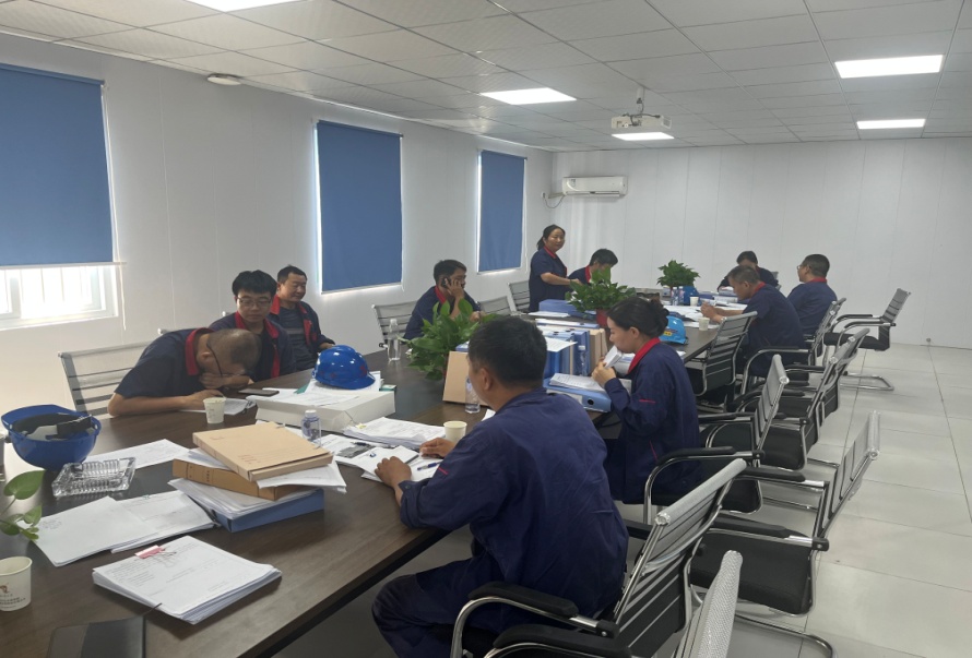 公司開展年度質量、環(huán)境、職業(yè)健康安全管理體系內審工作