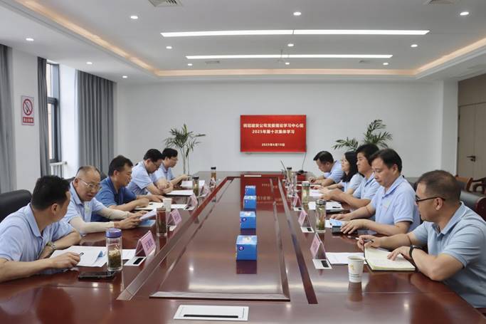 公司黨委中心組召開學(xué)習(xí)研討會 公司黨委中心組召開學(xué)習(xí)研討會